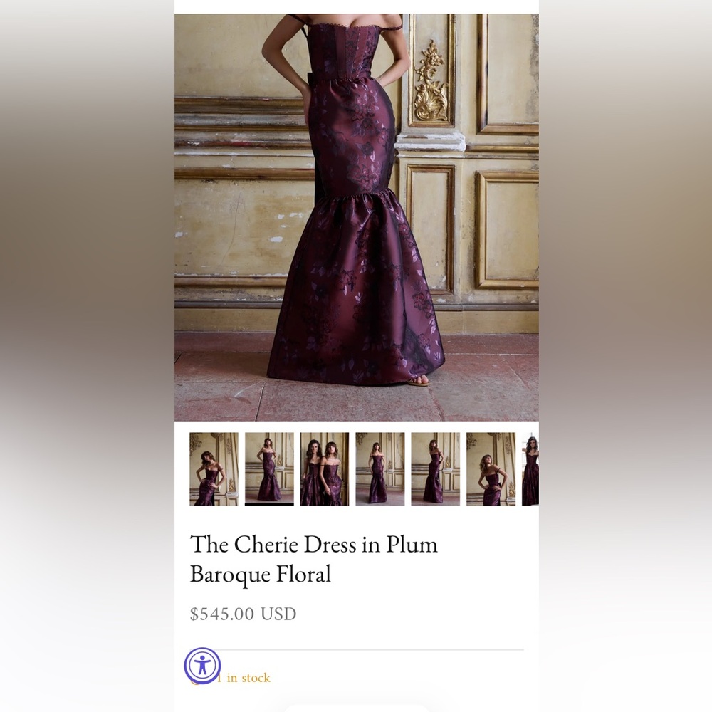 V. Chapman "The Cherie" Corset Dress